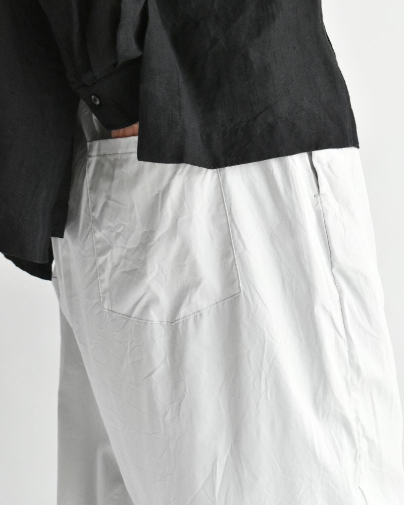 Combed Broad Slow Pants in SilverGray