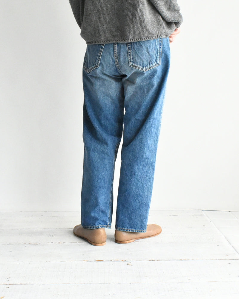 Selvedge Denim 5-Pocket Pants in VintageBlue