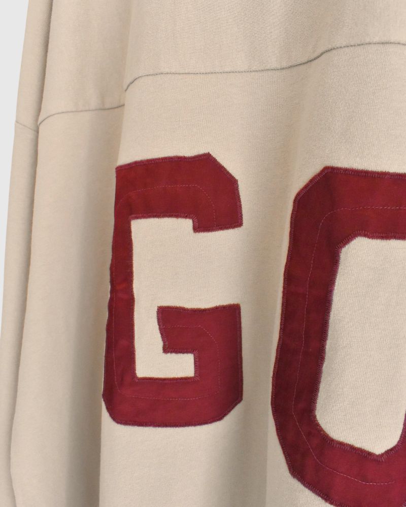 GO Football Long Sleeve T-Shirt in Gray