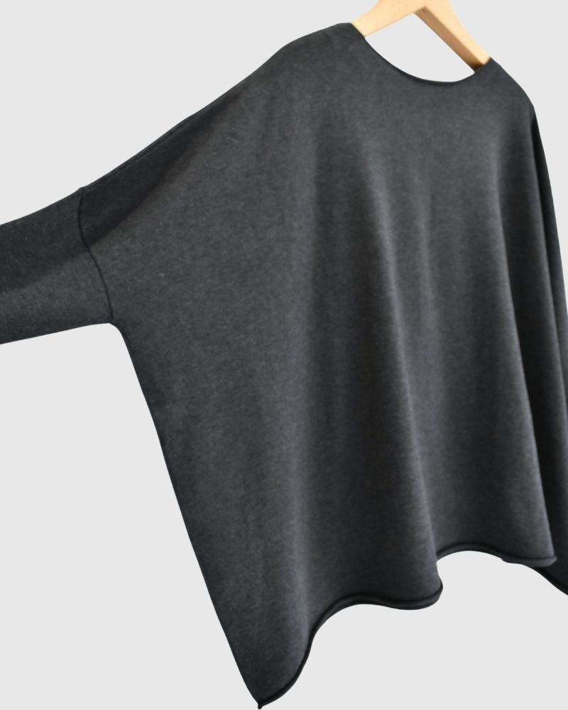 5-Color T-Line Pullover in CharcoalGray