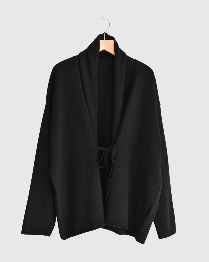 Shawl Cardigan in Black