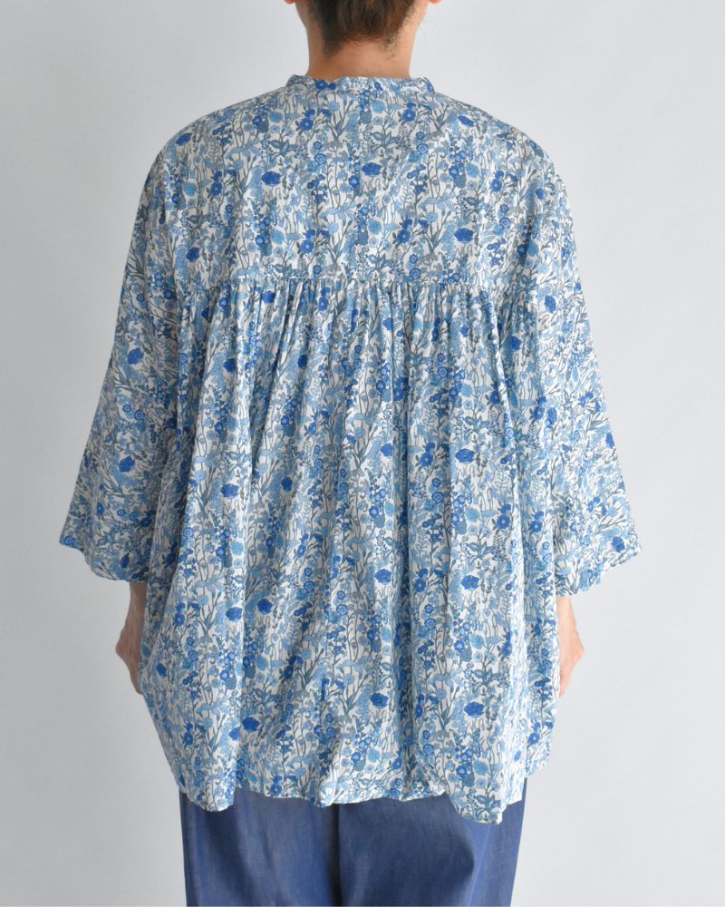 LIBERTY PRINT Shirt Blouse in Nazuna