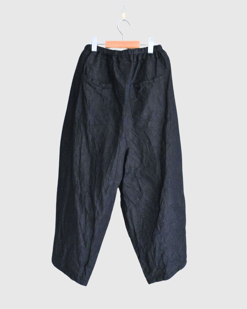 Light denim throw pants in Indigo
