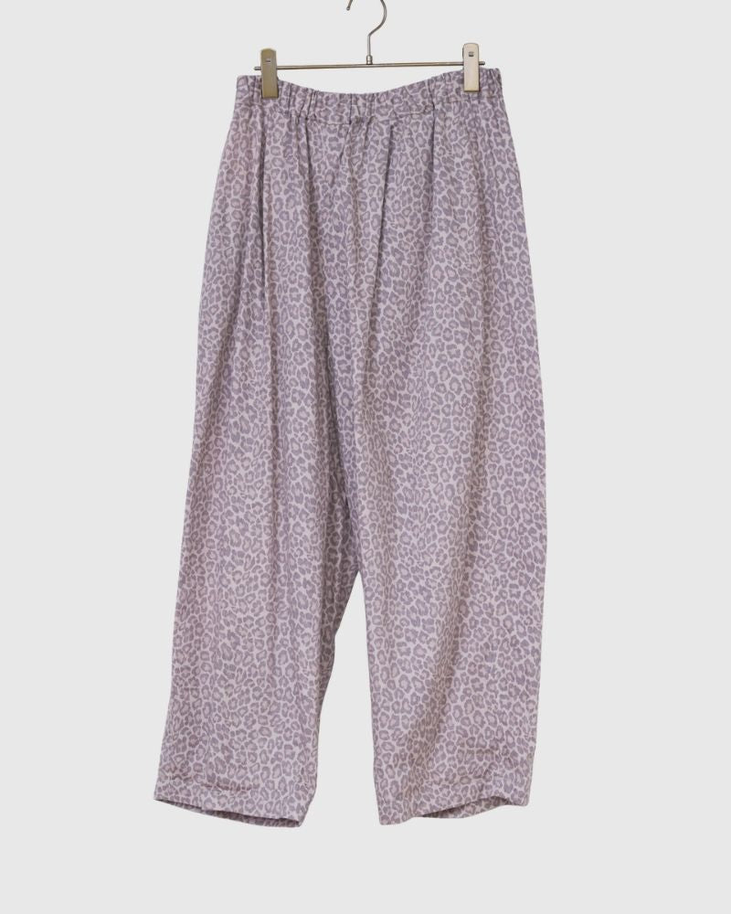 [Pre-order] S/S LA443 LEOPARD KUNG FU PANTS (Late January - early February)
