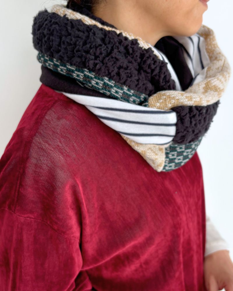Long Patchwork Snood