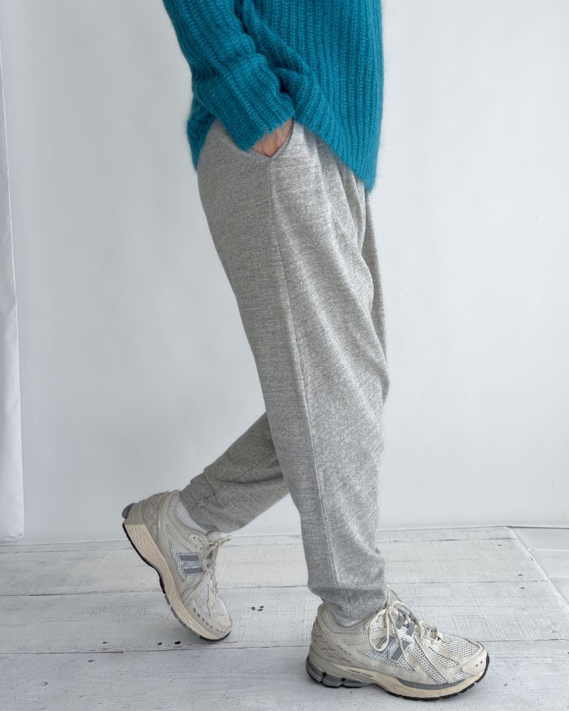 Jersey sarouel pants in Gray