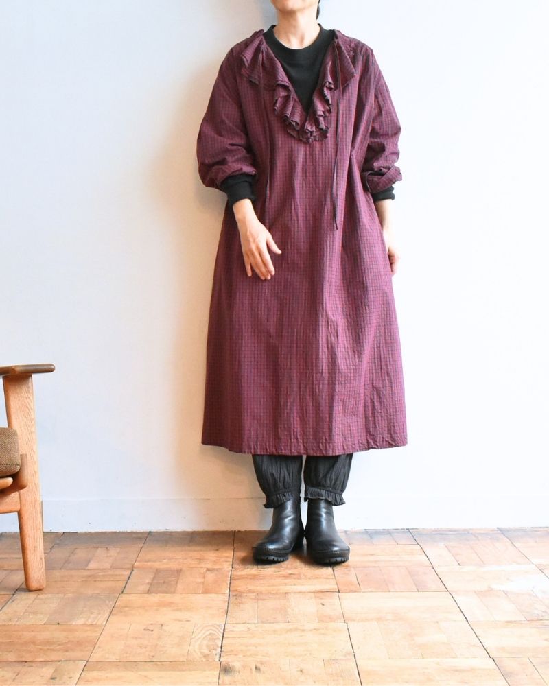 [Pre-order] F/W RS012 Ruffle Dress (Early Sep - Mid Sep)