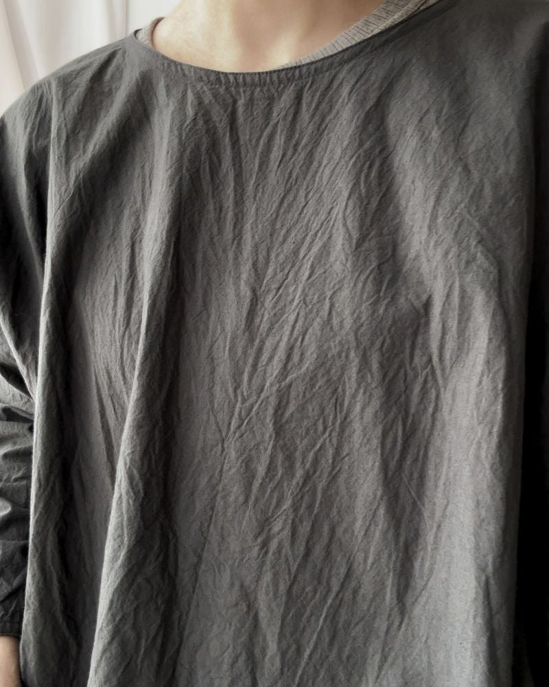 PLAIN TUNIC in CharcoalGray