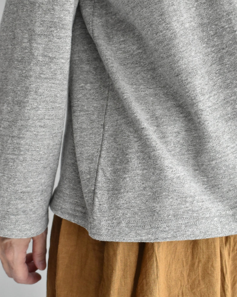 Jersey Pullover in Gray