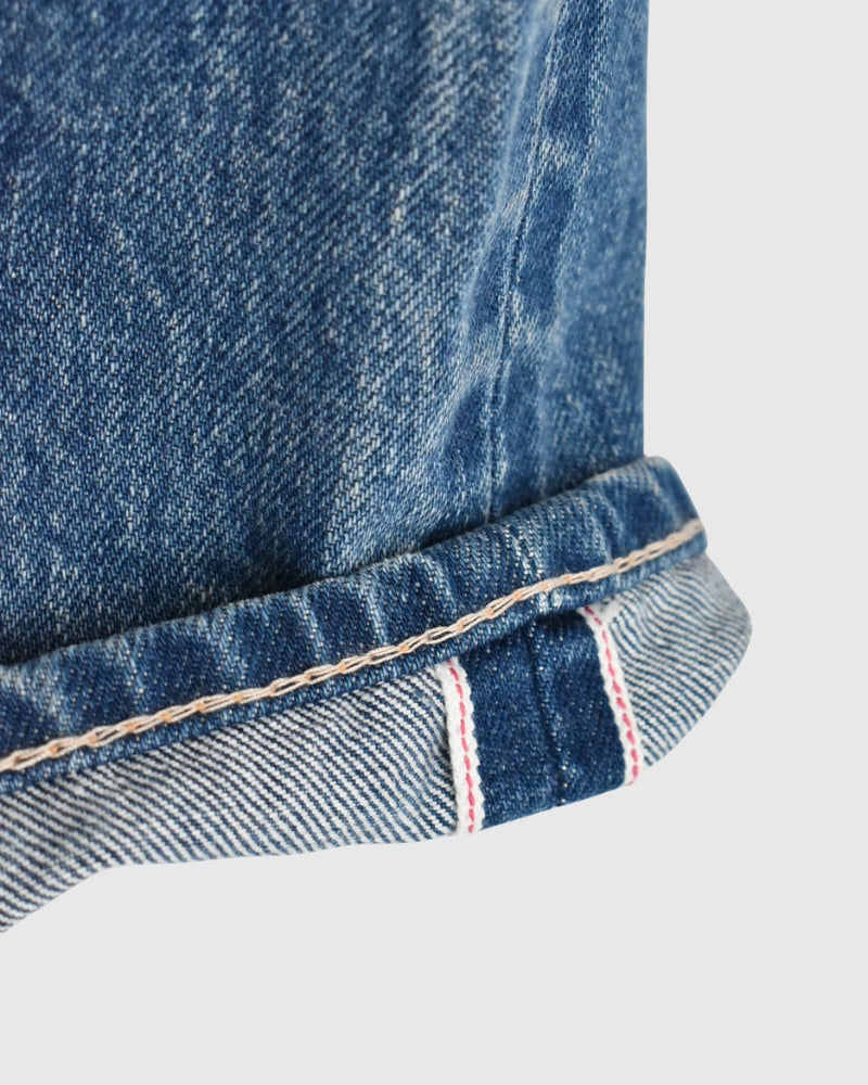Selvedge Denim 5-Pocket Pants in VintageBlue