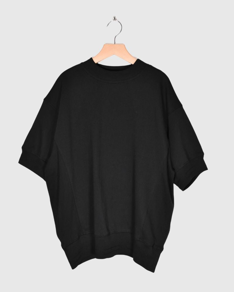 BACK BALLOON TEE 'SEKER' in Black