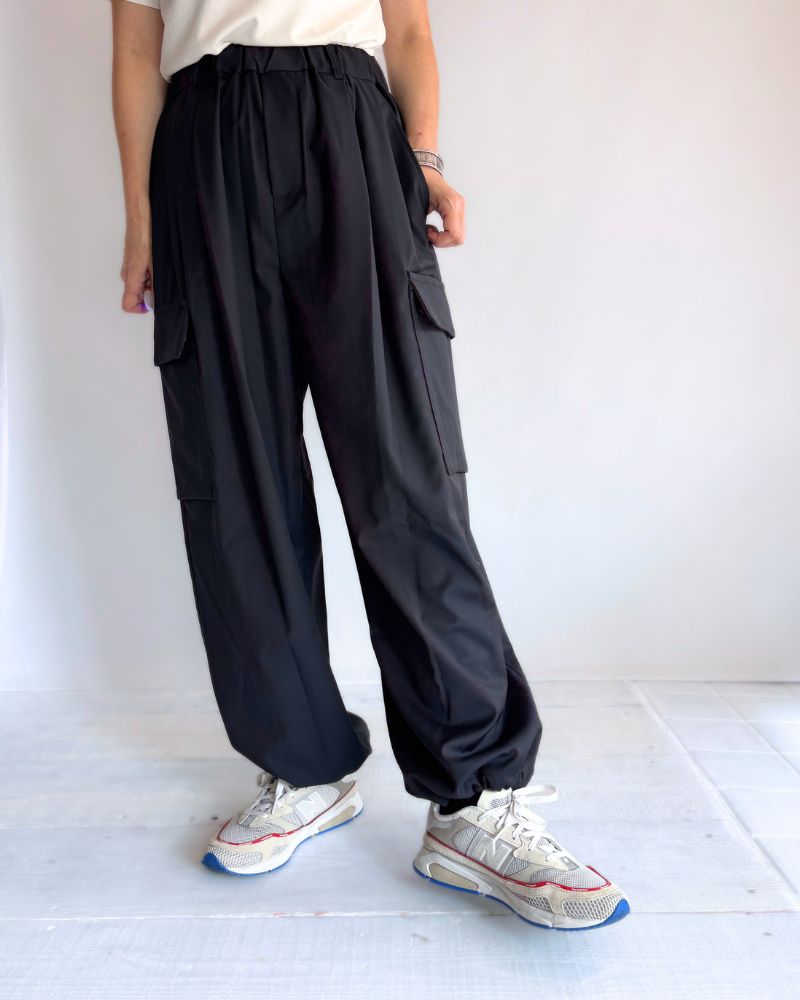 CLOVER-TRO Cargo Pants in Navy