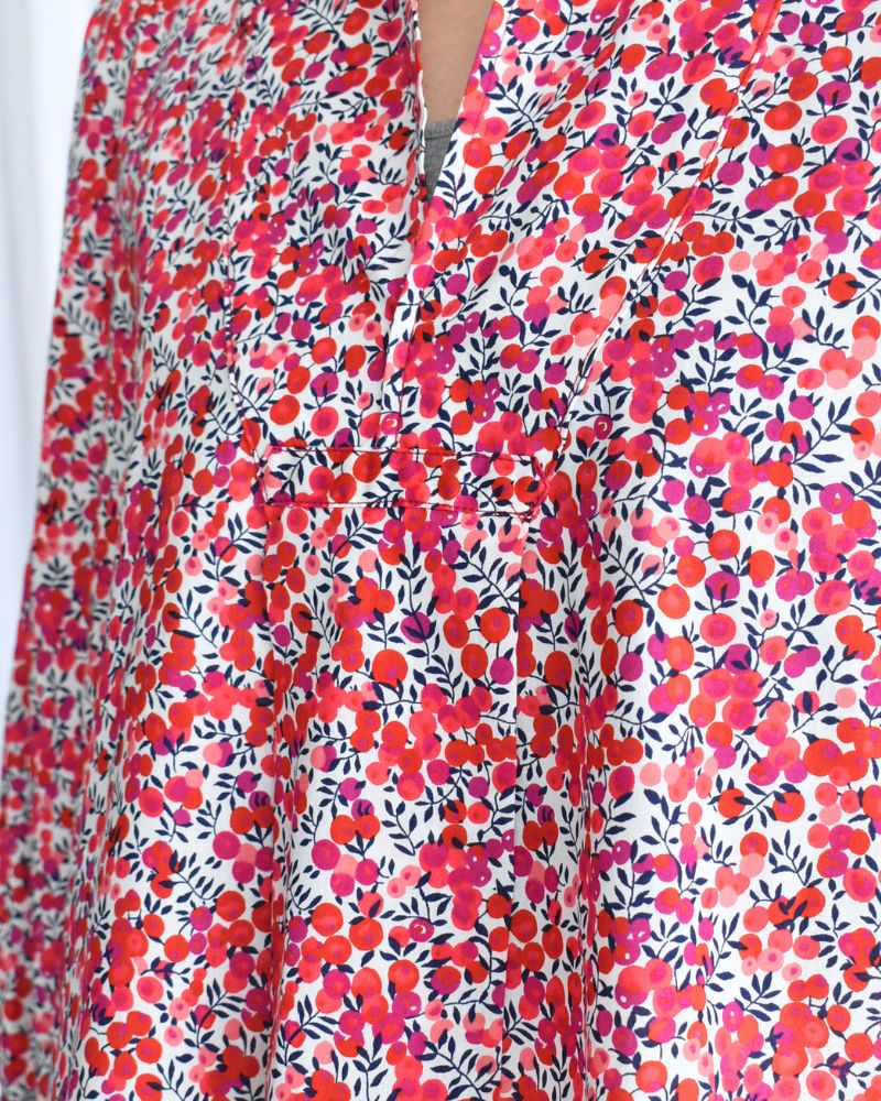 Skipper Shirt (LIBERTY) in WiltshireRed