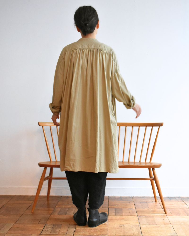 [Pre-order] F/W LA502 Anonymous Pintuck Tunic Blouse (End of Aug - Early Sep)