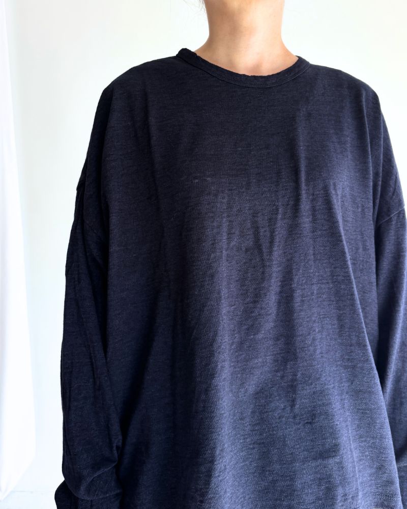 Jersey loose pullover