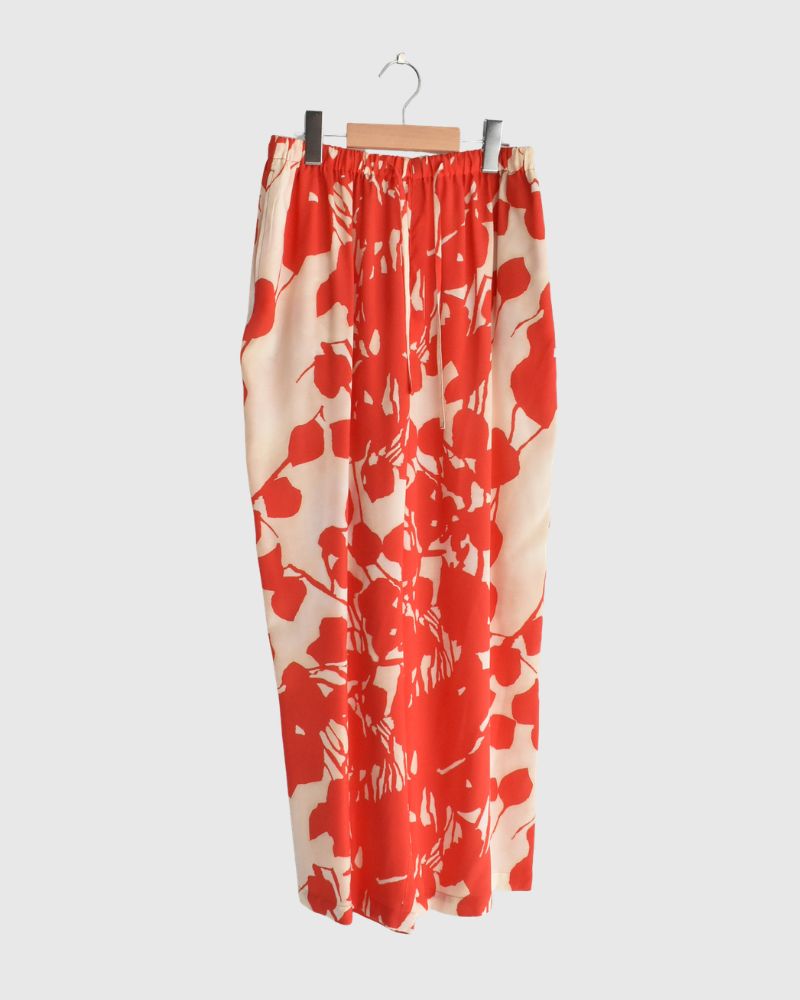 Ipeker Print Easy Pants in Orange