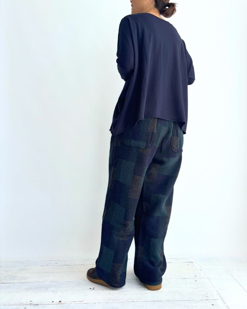 5-Color T-Line Pullover in InkNavy