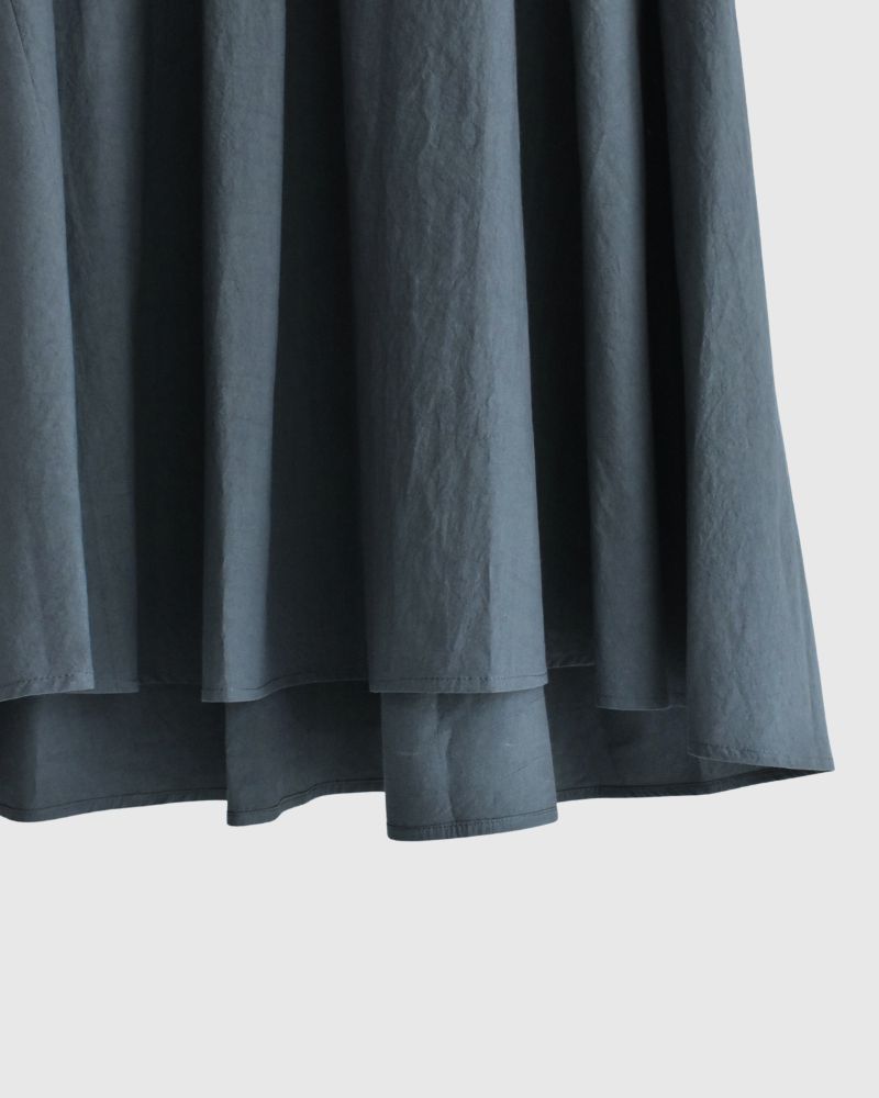 Skipper Flare Dress in DarkGreen