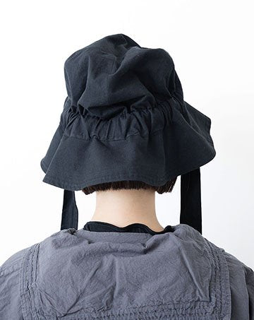 Back shirring hat