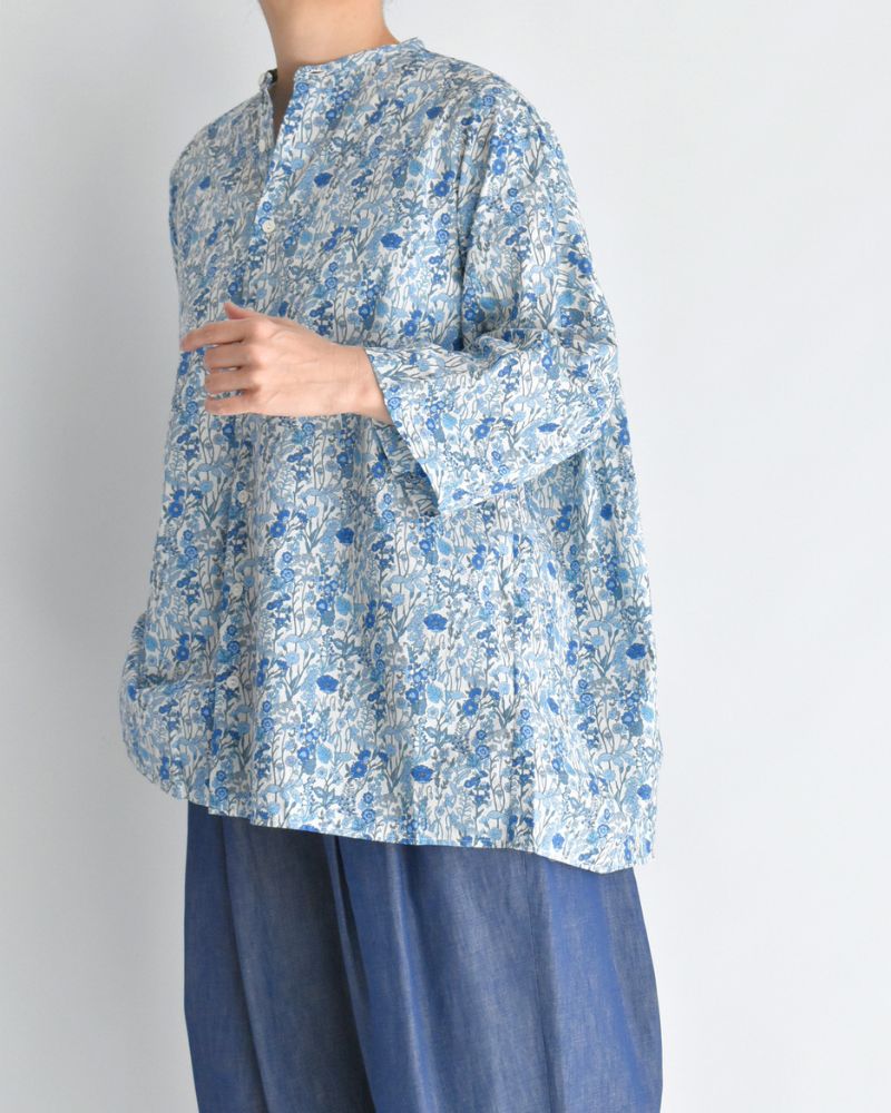 LIBERTY PRINT Shirt Blouse in Nazuna