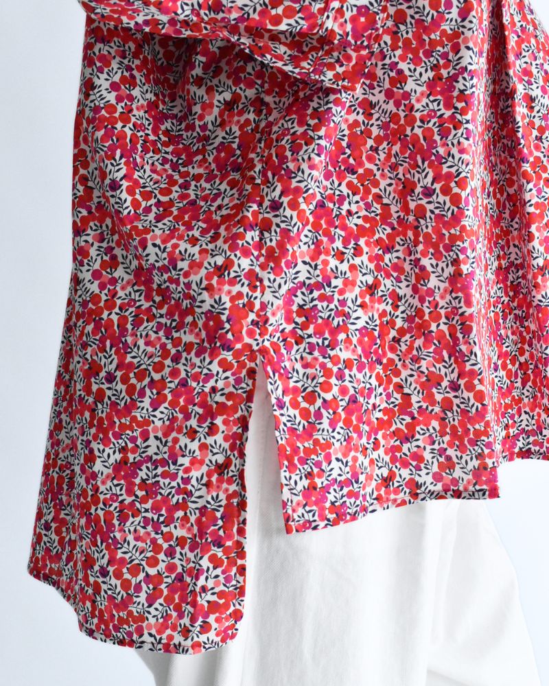 Skipper Shirt (LIBERTY) in WiltshireRed