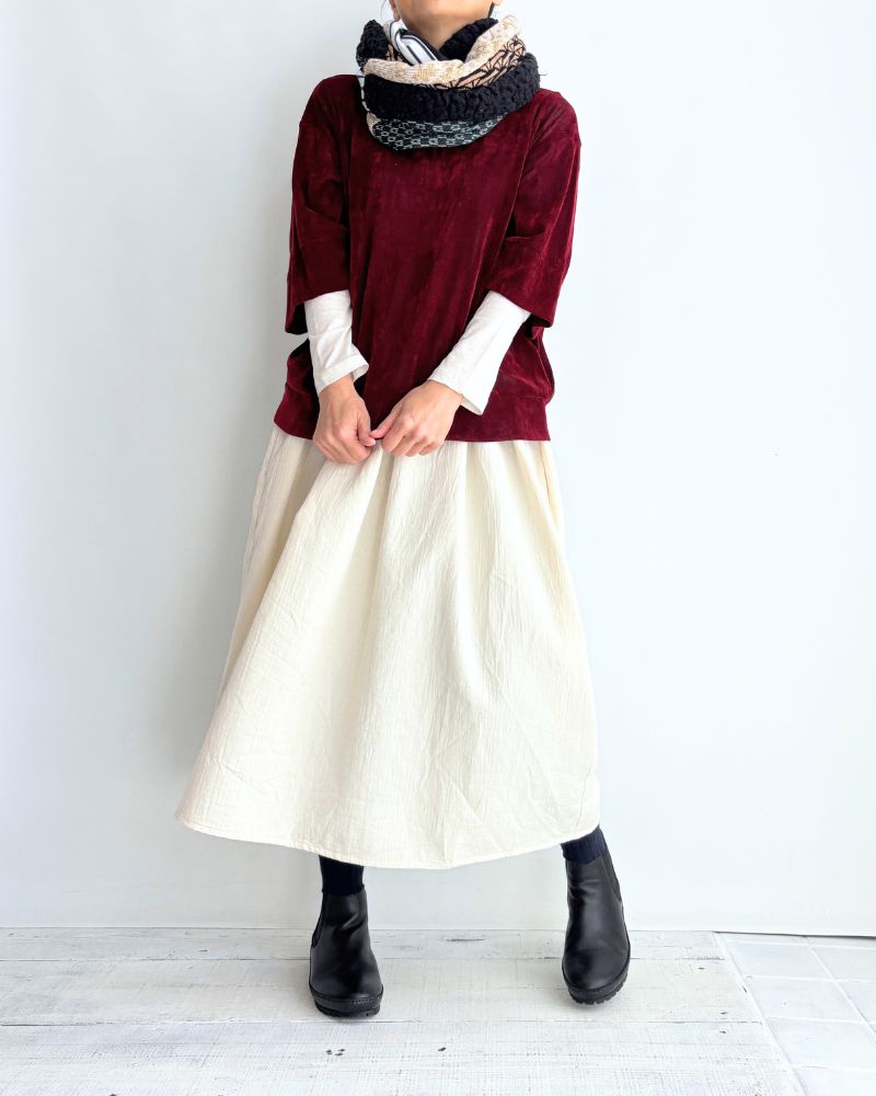 Long Patchwork Snood