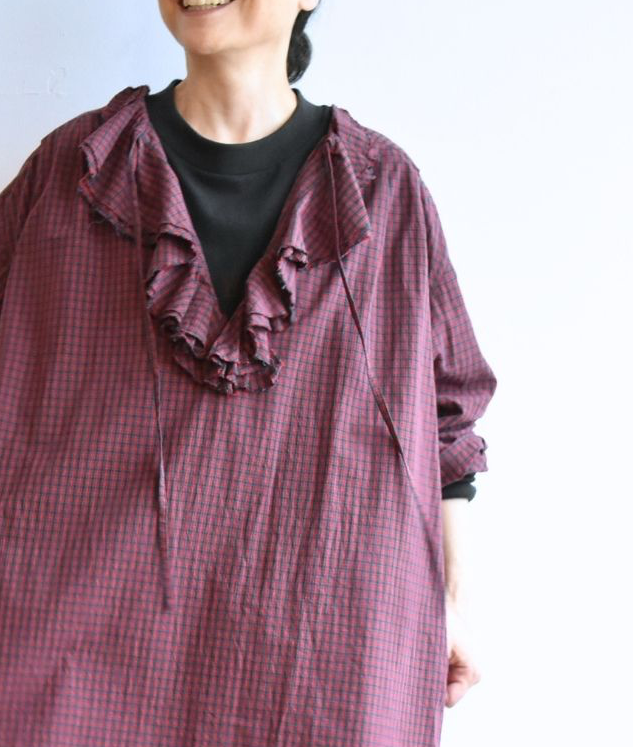 [Pre-order] F/W RS012 Ruffle Dress (Early Sep - Mid Sep)