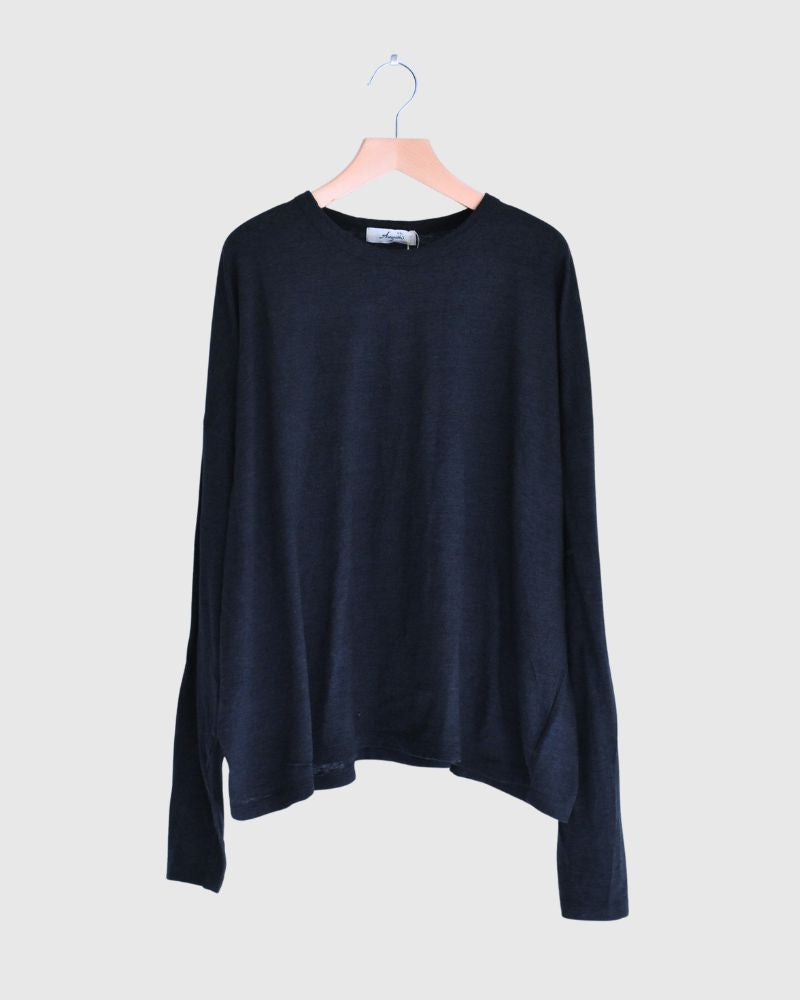 Jersey loose pullover