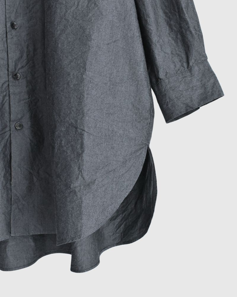 Timeless Long Shirt in Indigo