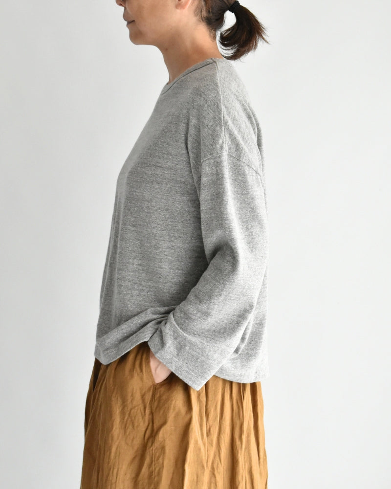 Jersey Pullover in Gray