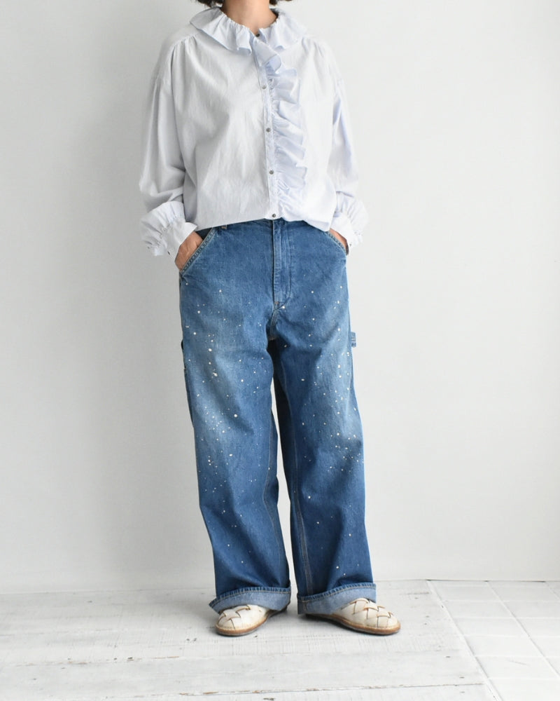 Light-oz Denim Painter Dorothy Pants in Blue