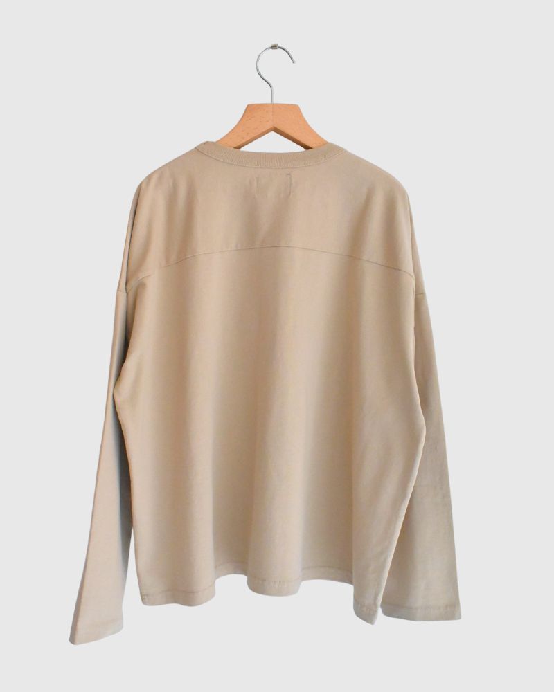 GO Football Long Sleeve T-Shirt in Gray