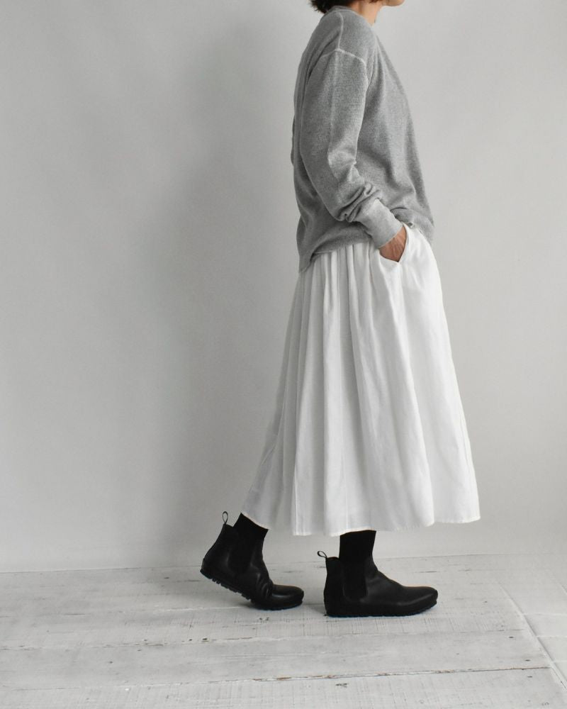 Lame Thermal Remake Cardigan in Gray