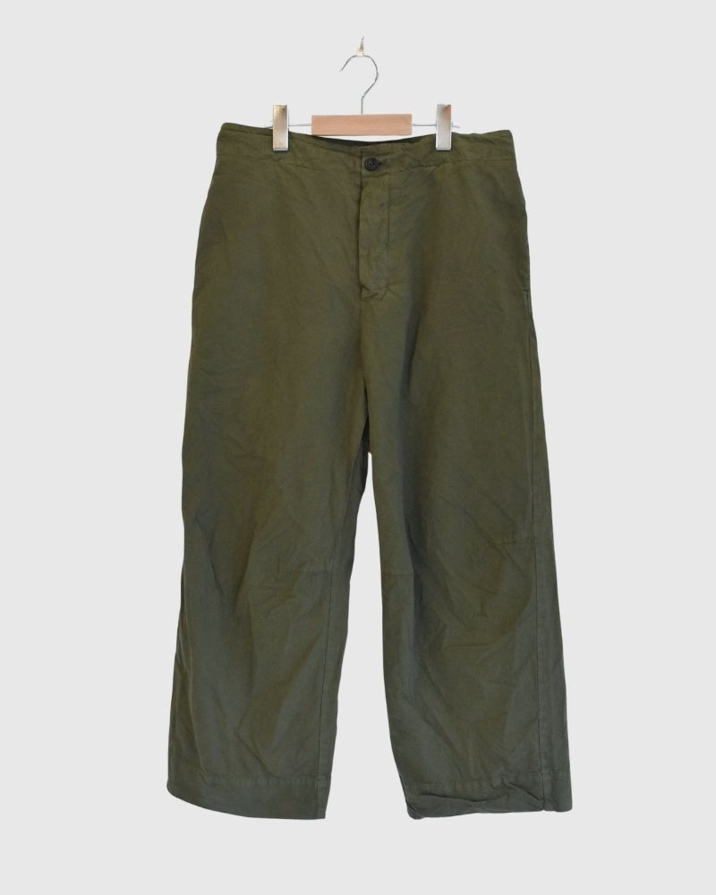 Garment Dyed Pants in Khaki