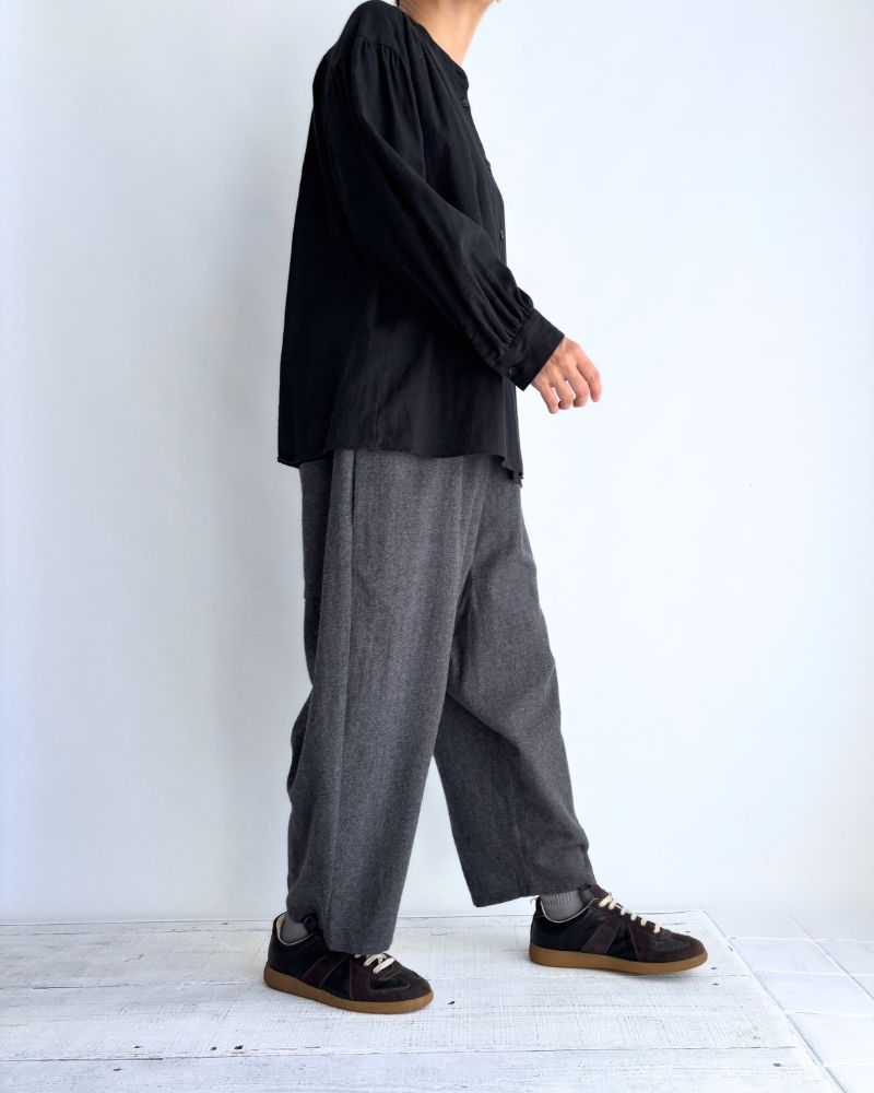 Wool Pants in Gray