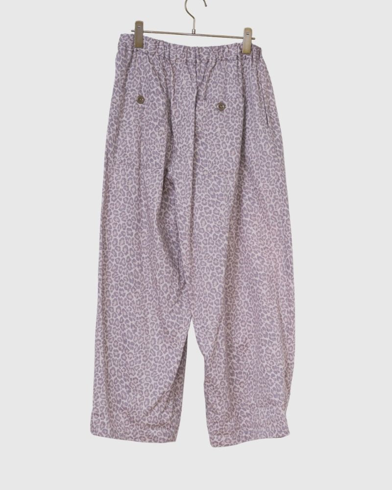 [Pre-order] S/S LA443 LEOPARD KUNG FU PANTS (Late January - early February)