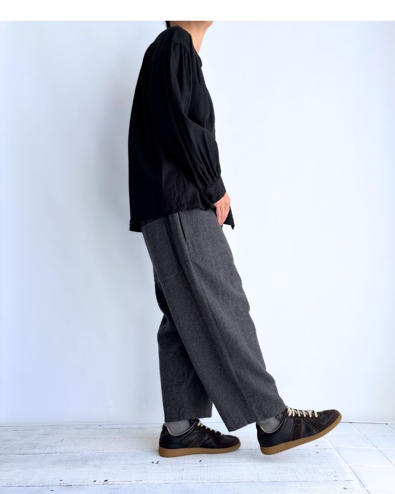 Wool Pants in Gray