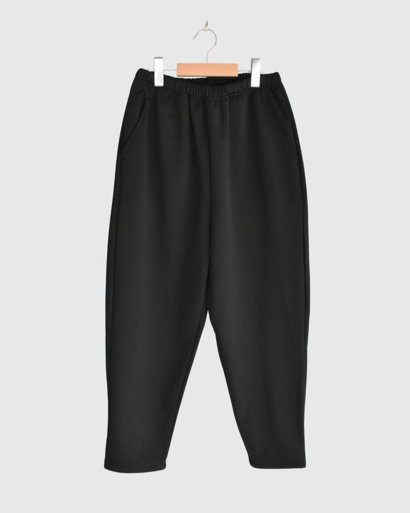 Fleece-lined poncho jodhpurs trousers 'RUNKY' in Black