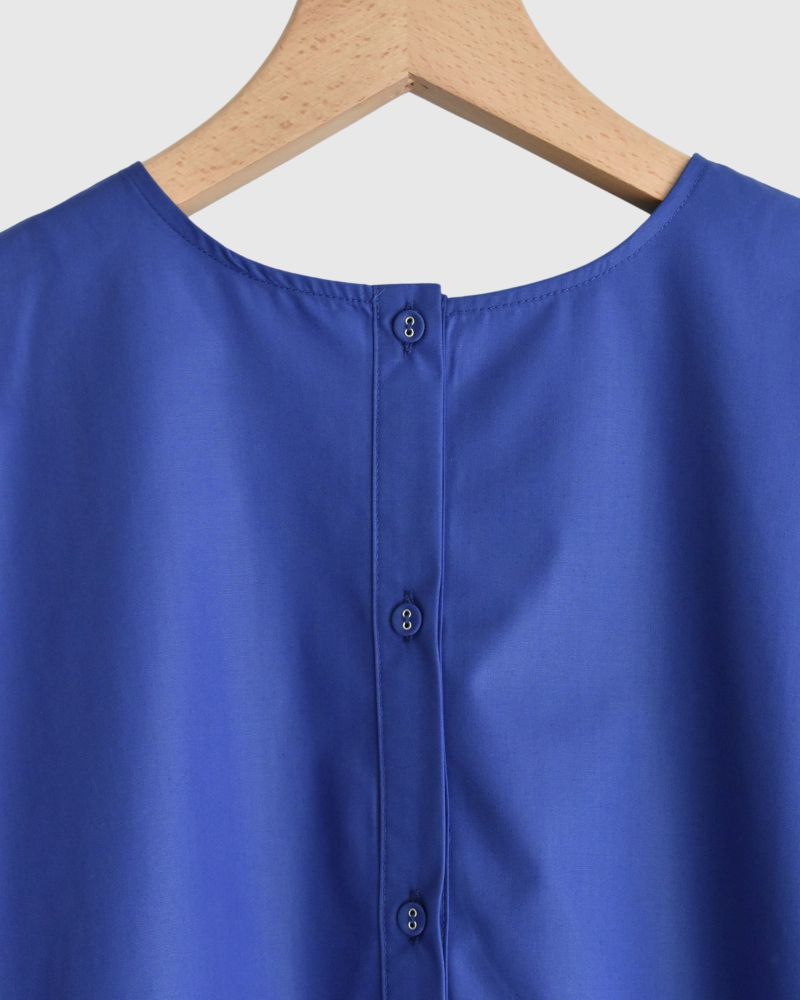 2WAY Tuck Design Top 'UTA' in Blue