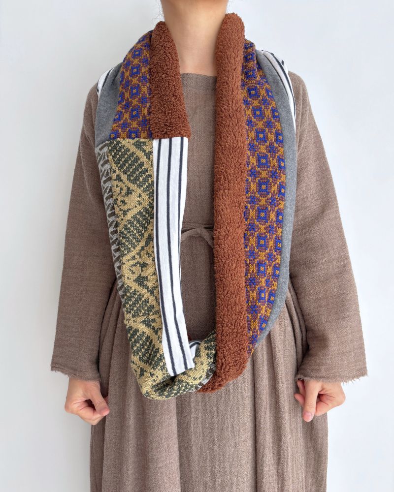Long Patchwork Snood