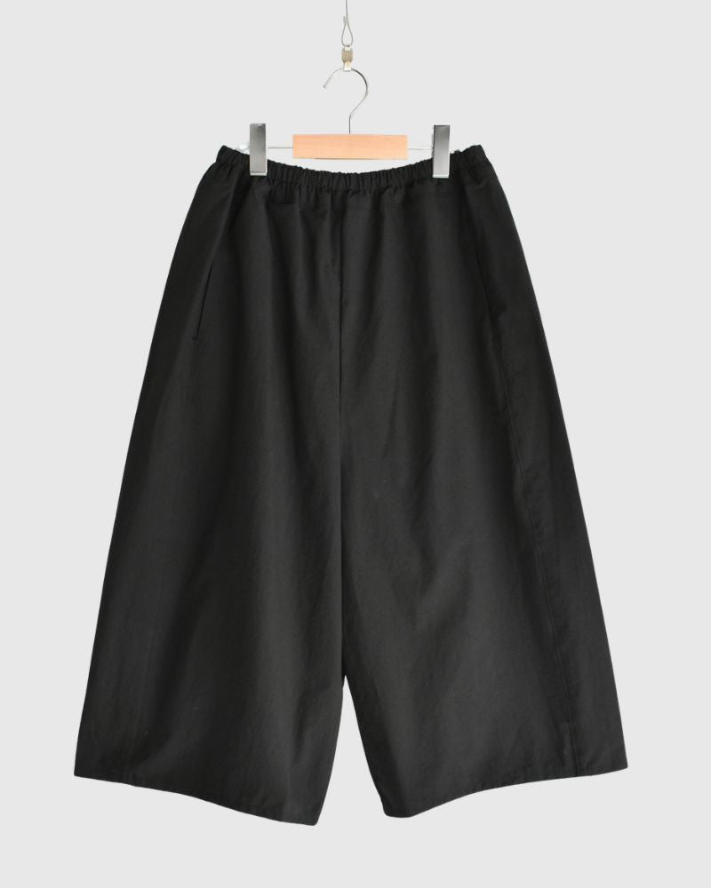 Vintage Cotton Oval Pants in Black