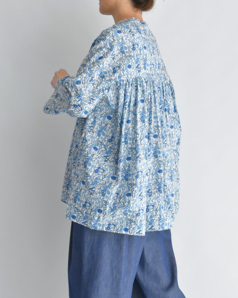 LIBERTY PRINT Shirt Blouse in Nazuna
