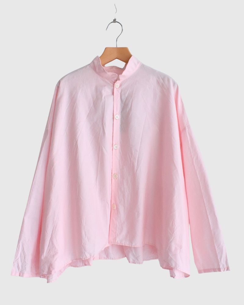 Back Gathered Blouse in Pink