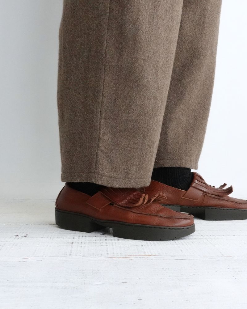 Wool Pants in Brown