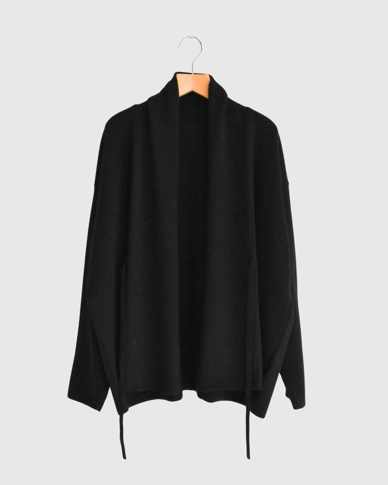 Shawl Cardigan in Black