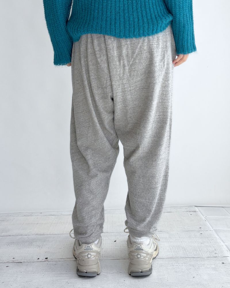 Jersey sarouel pants in Gray