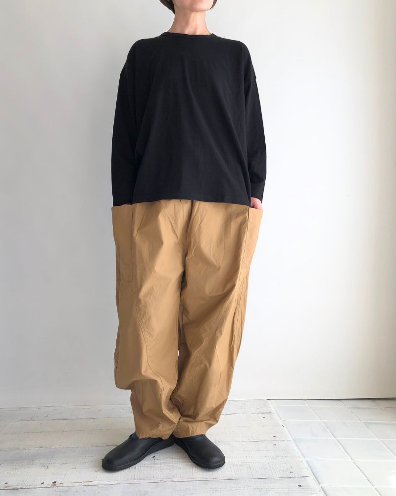 Jersey Pullover in Black