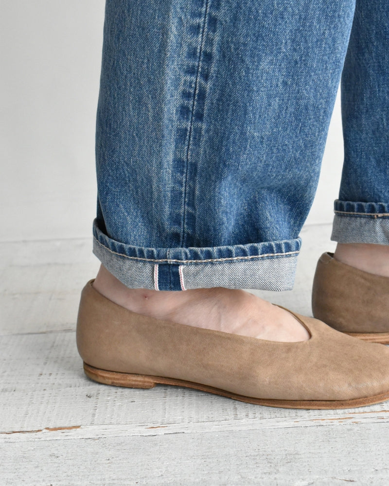 Selvedge Denim 5-Pocket Pants in VintageBlue