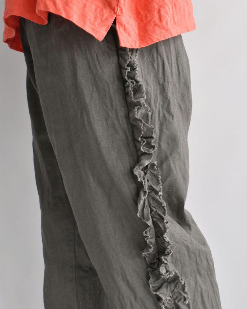 Light Mocha Denim Vivian Pants in Mocha