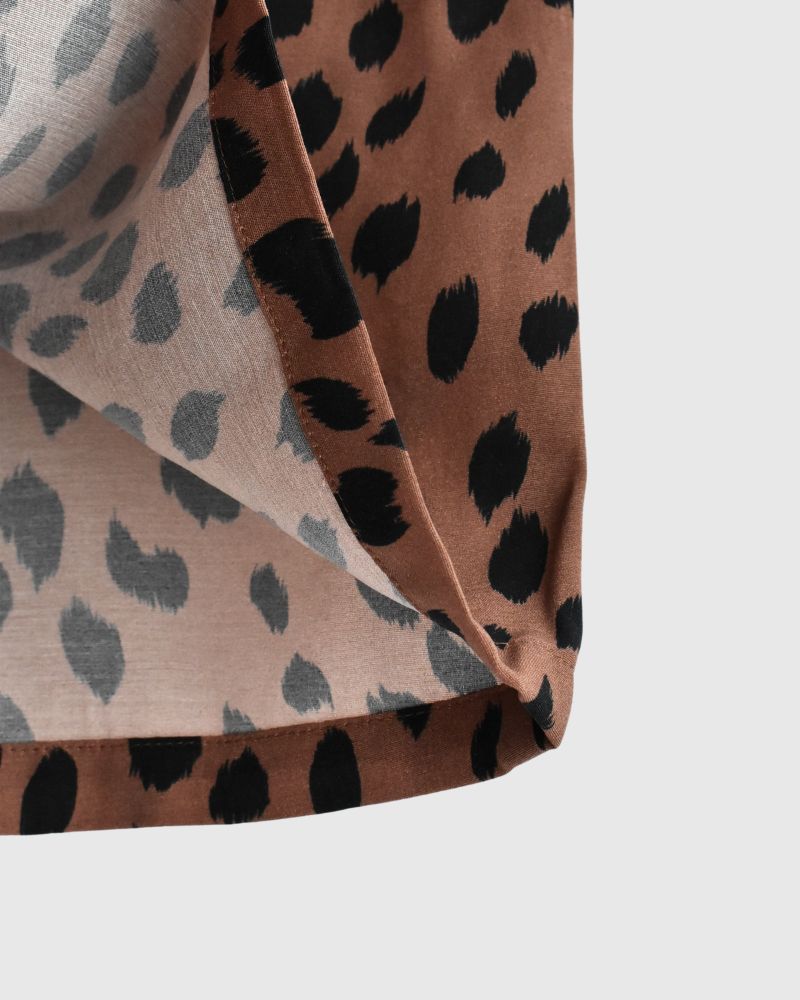 IPEKER Print Pants in Leopard B